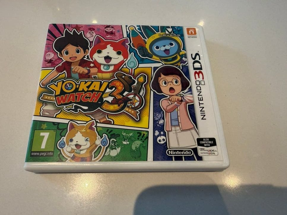 Yo-Kai Watch 3 - Nintendo 3DS (Engelstalig) UKV, 1 speler, Ophalen of Verzenden, Zo goed als nieuw, Avontuur en Actie