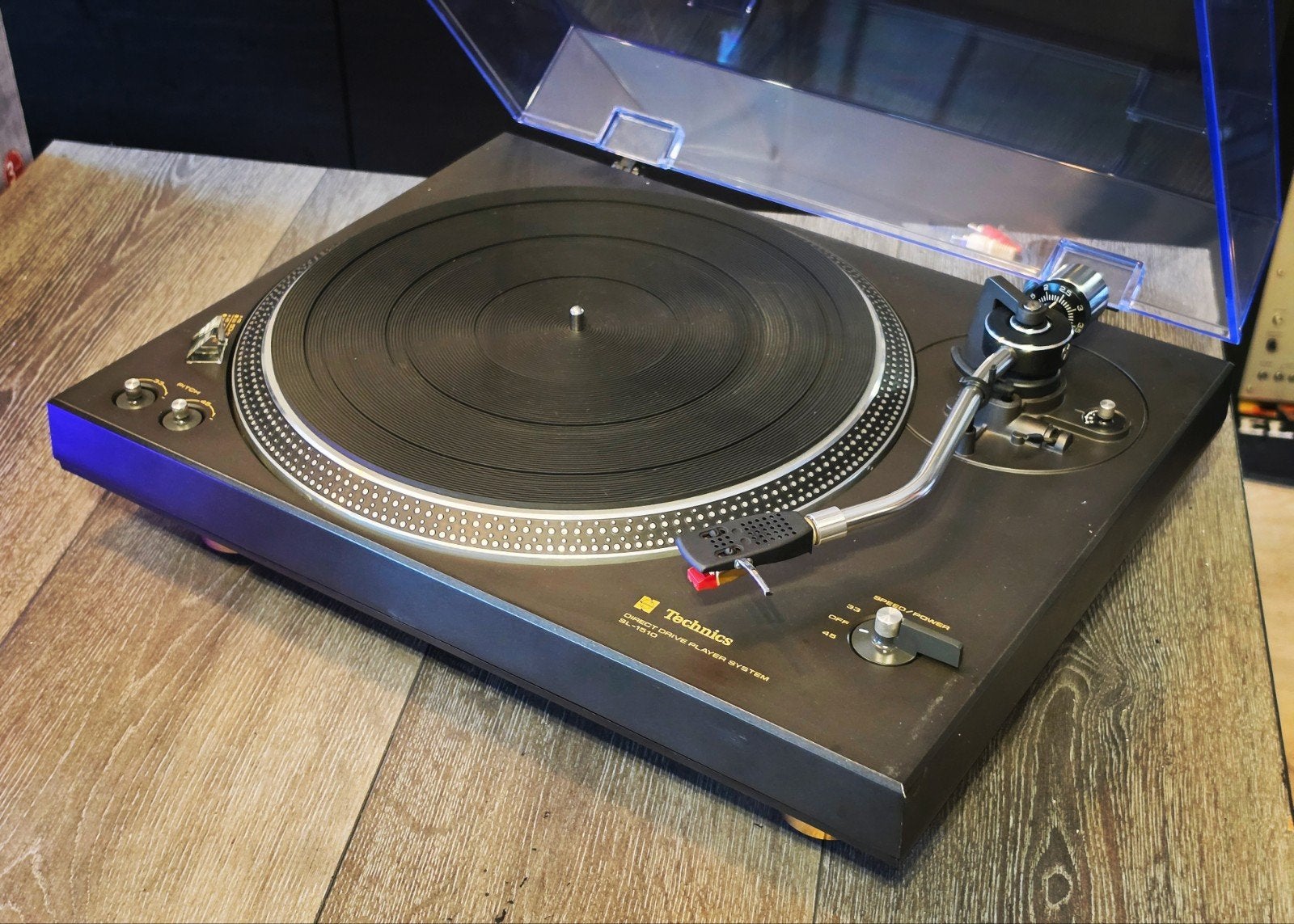 TECHNICS SL1510 • GARANTIE • EMPIRE ELEMENT • GEREVISEERD, Matsushita Electric Co.ltd, Refurbished, Pitch-regelaar, Ophalen of Verzenden