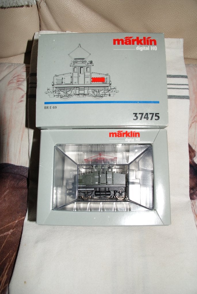 Märklin 37475 Digitale elektrische locomotief BR E69 DB, Wisselstroom, Locomotief, Ophalen of Verzenden, Zo goed als nieuw