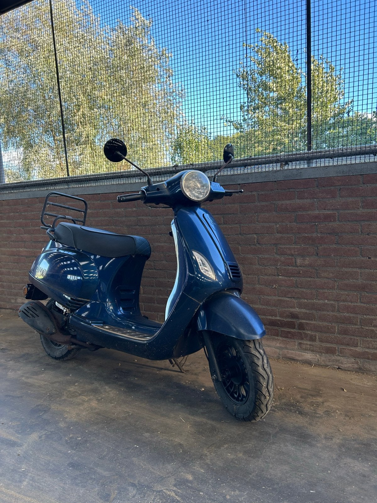 AGM VX50 Scooter - Blauw, Gebruikt, Fietsen en Brommers, Overige merken, Gebruikt, Ophalen of Verzenden, Benzine