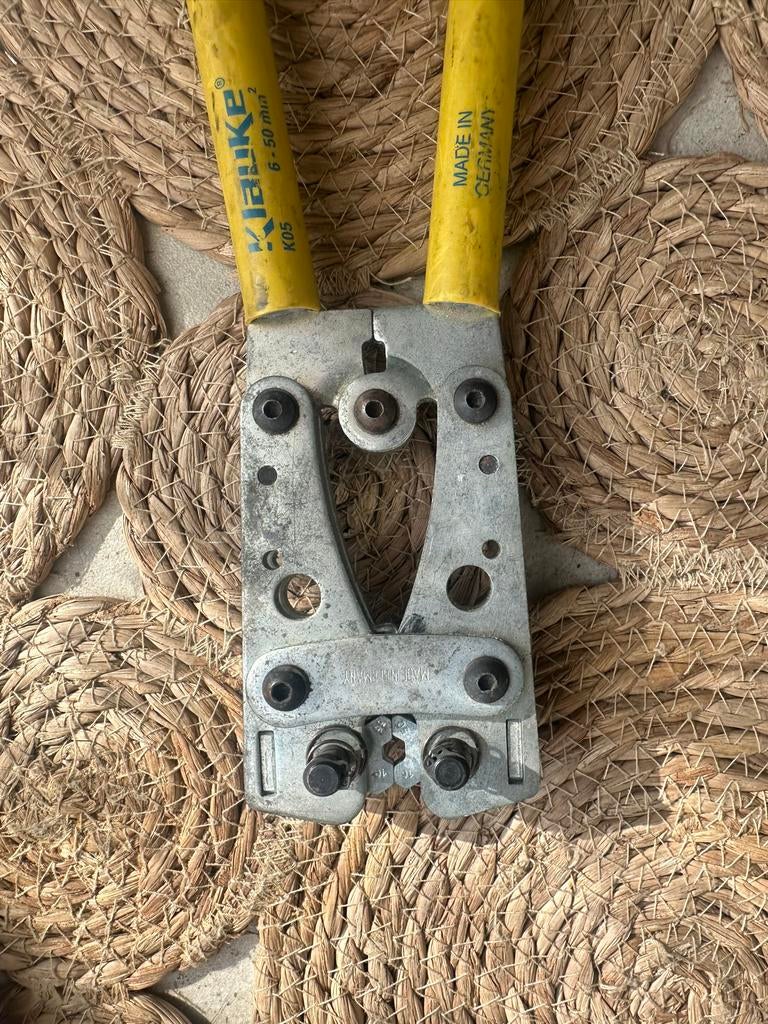 Klauke K05 Perstang - Kabelpersgereedschap, Doe-het-zelf en Verbouw, Gereedschap | Handgereedschap, Ophalen, Gebruikt