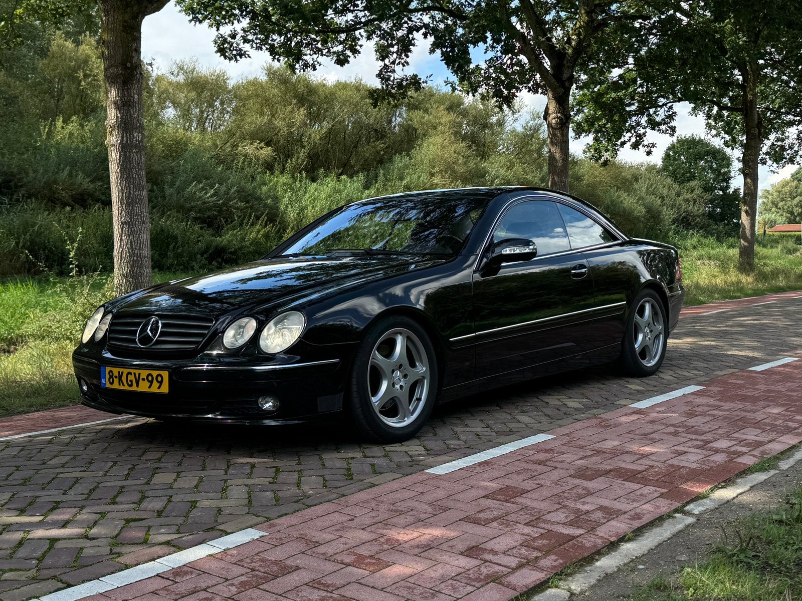 Mercedes-Benz CL 5.0 Cl500 Coupe AUT 2005 Zwart, Auto's, Mercedes-Benz, Automaat, Achterwielaandrijving, 8 cilinders, CL