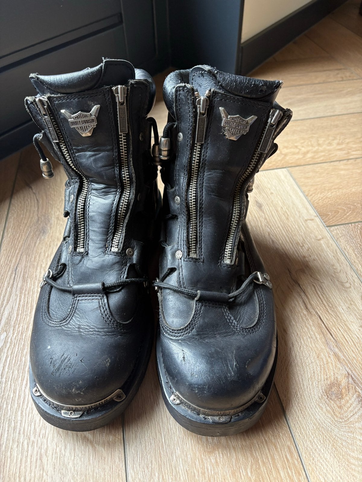 Harley-Davidson Motorlaarzen Zwart Maat 46, Ophalen of Verzenden, Gedragen, Zwart, Boots