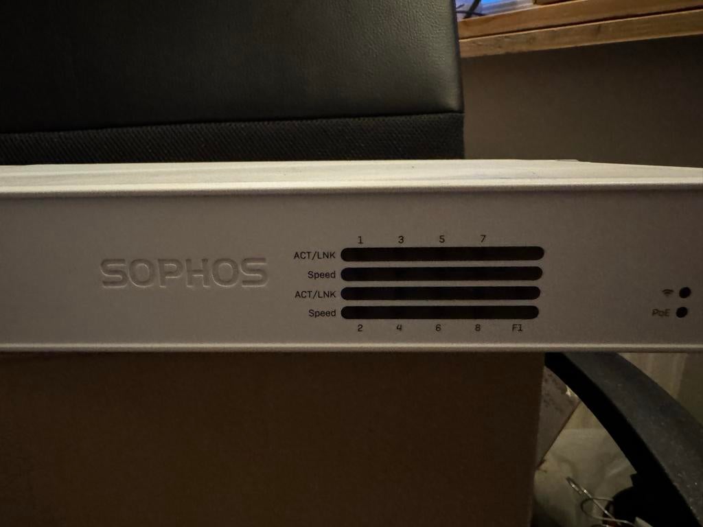 Sophos XGS 116w Firewall/Router - Gebruikt, Ophalen of Verzenden, Gebruikt, Router