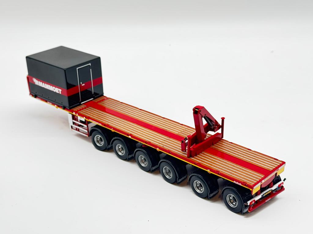 IMC NOOTEBOOM 6 assige ballasttrailer compleet MAMMOET