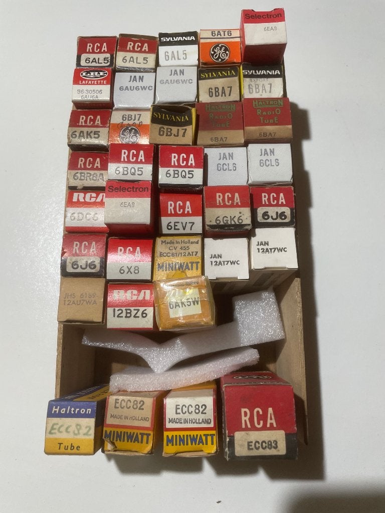 Diverse nieuwe buizen / vacuum tubes, Ophalen of Verzenden, Nieuw