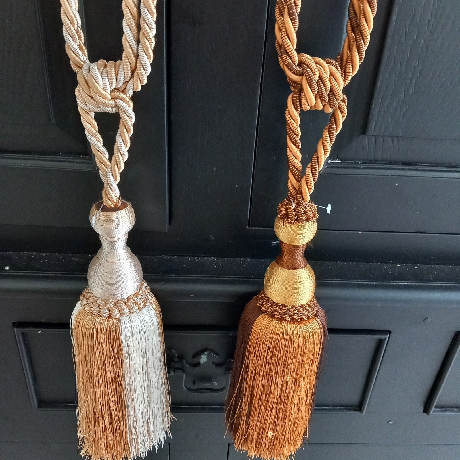 Gordijnkwasten / Embrasses - Set van 2, Overige merken, Ophalen of Verzenden, Zo goed als nieuw, Polyester