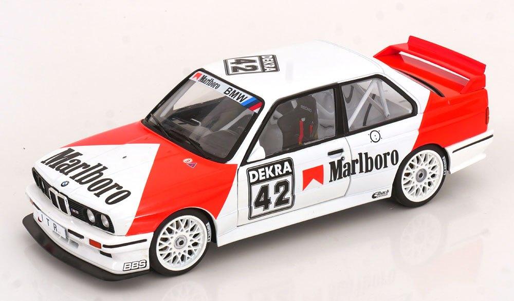 BMW M3 (E30) No.42, Zolder 1991 "Marlboro" Cor Euser 1-18 We, Hobby en Vrije tijd, Modelauto's | 1:18, Overige merken, Tschuiten@hotmail.com