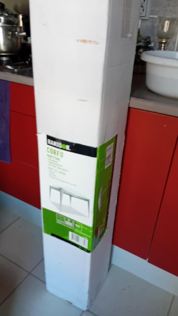 Partytent Corfu Handson., Tuin en Terras, Ophalen, Nieuw, Minder dan 5 meter, Opvouwbaar