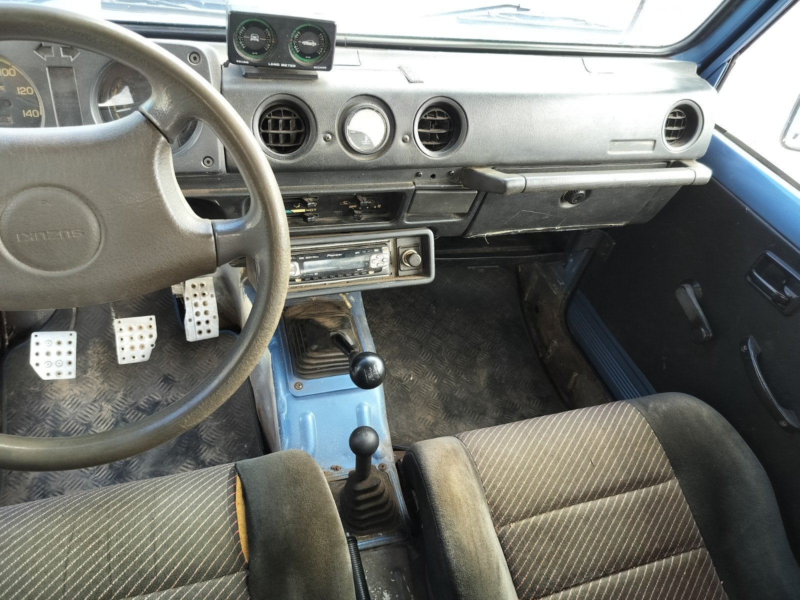 Suzuki 4x4 1985 APK 2031 oldtimer terrein classic cabrio, foto 8