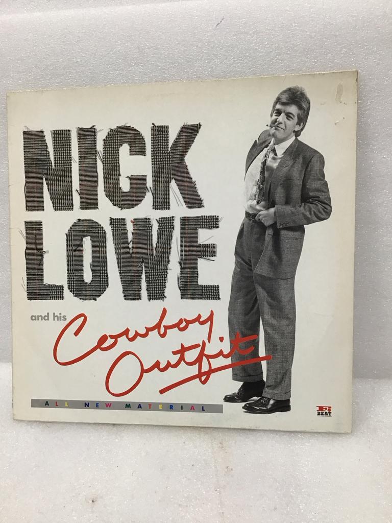 Nick Lowe And His Cowboy Outfit - Vinyl LP, Ophalen of Verzenden, Zo goed als nieuw, 12 inch