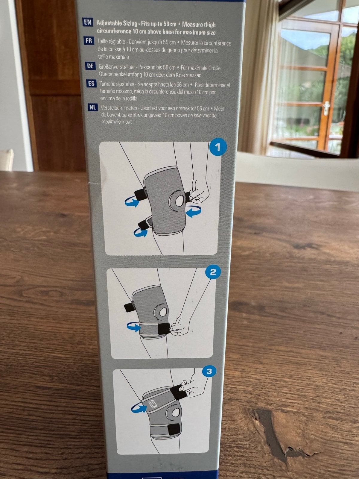 Kniebrace ( nooit gebruikt!) met bon, Diversen, Braces, Verzenden, Nieuw
