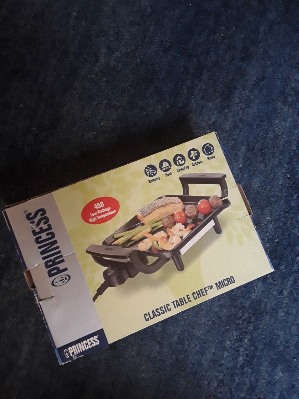 Princess Classic Table Chef Micro - Compact Grill, Ophalen, Zo goed als nieuw, Minder dan 4 personen