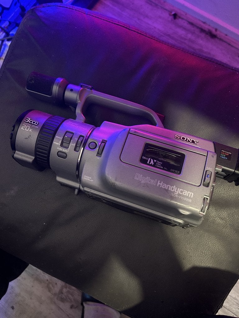 SONY VX1000, Ophalen of Verzenden, Overige soorten, (Video)band