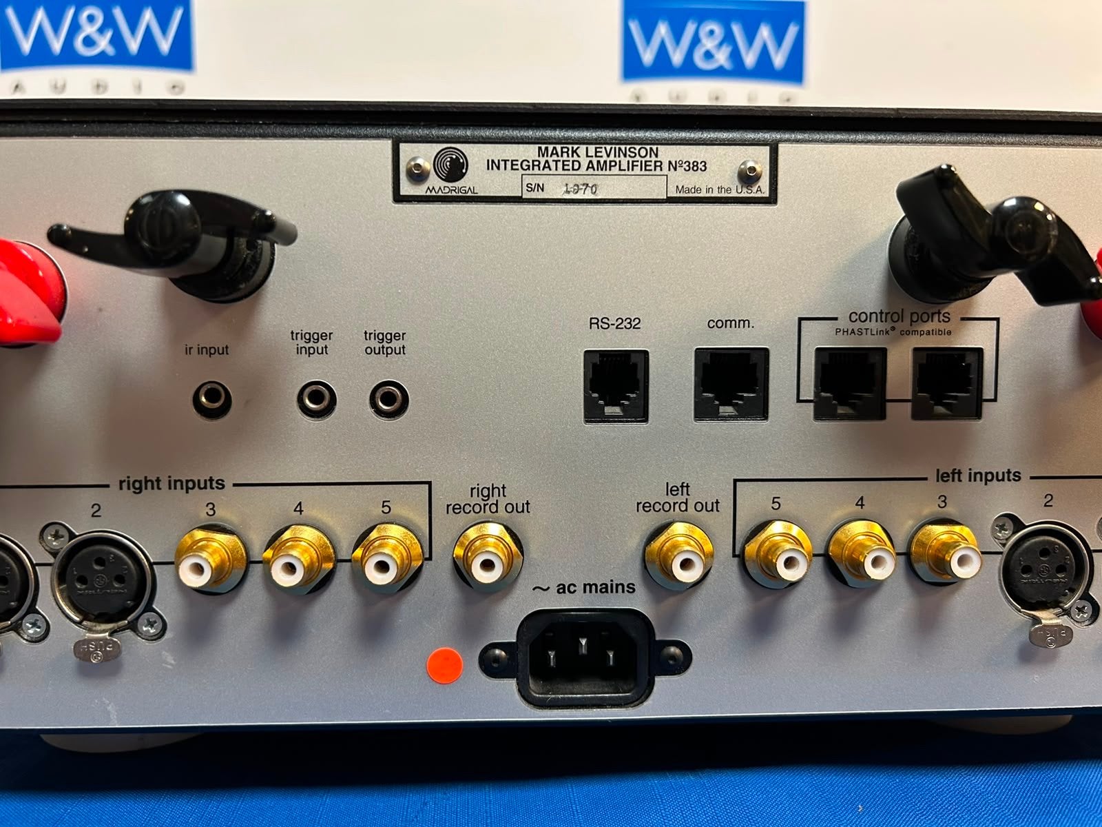 Mark Levinson No. 383 Geïntegreerde Versterker - Topklasse, Overige merken, Gebruikt, ., Ophalen of Verzenden