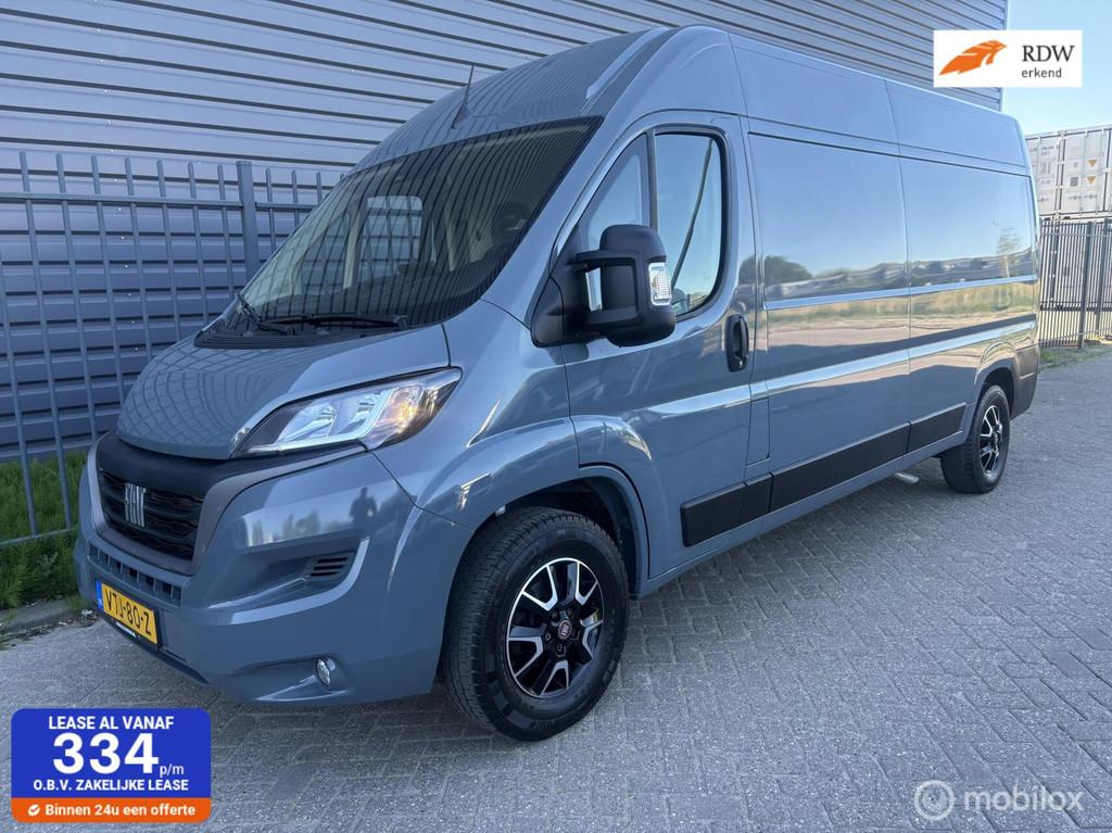 Fiat Ducato 35 2.2 L3H2 Full options fabrieks nieuw, UNIEK, Auto's, Bestelauto's, Voorwielaandrijving, Stof, Gebruikt, 4 cilinders