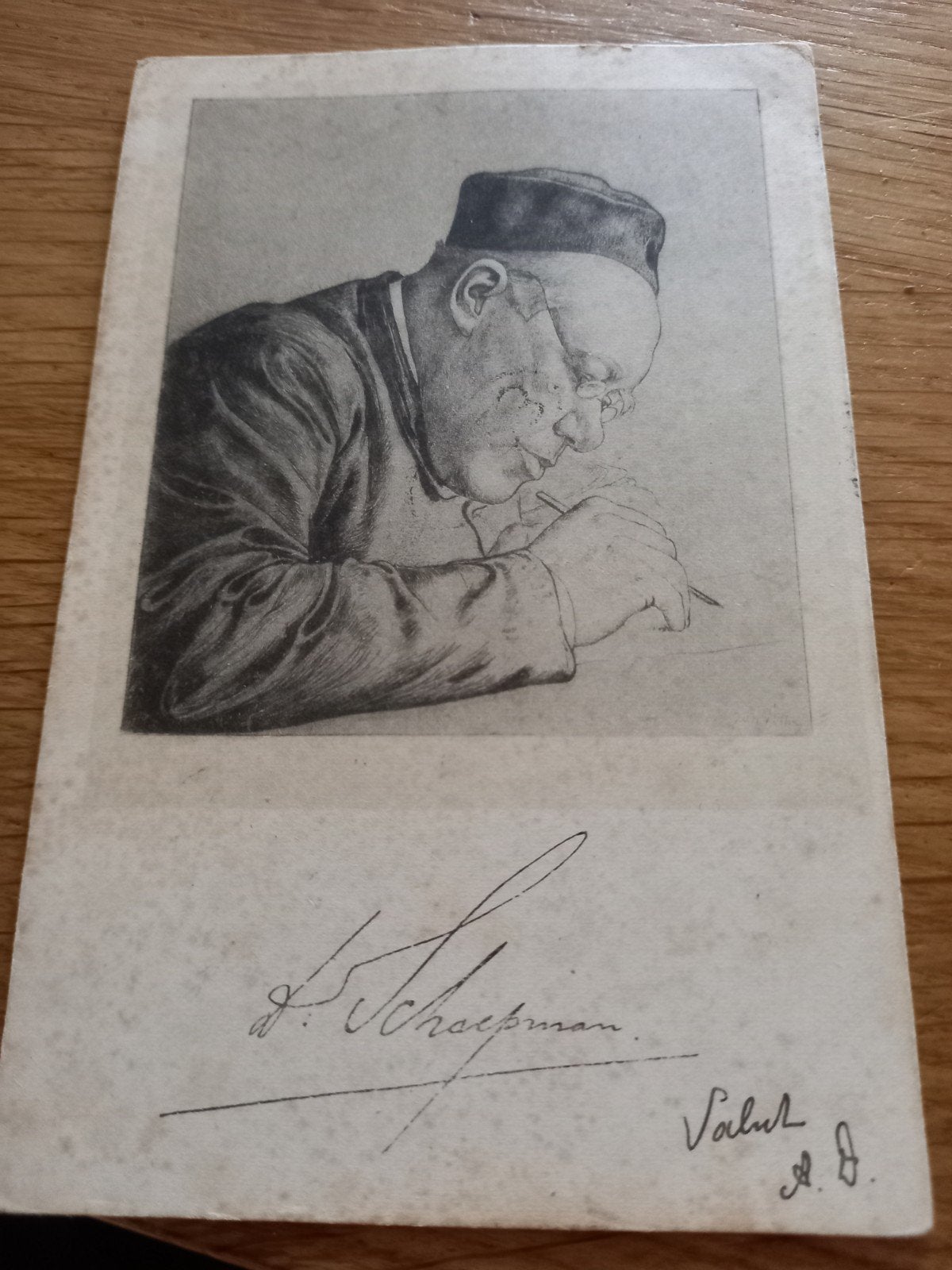 Schaepman, Ophalen of Verzenden, Kaart of Prent