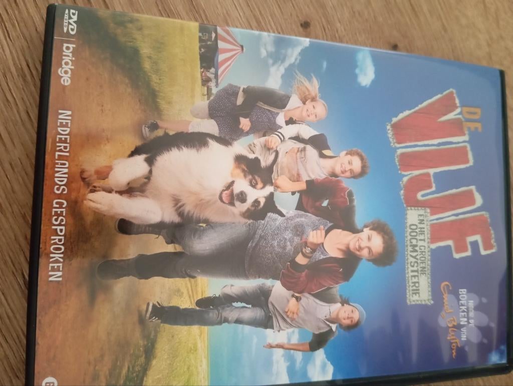De Vijf en het Groene Oog Mysterie DVD, Cd's en Dvd's, Avontuur, Gebruikt, Alle leeftijden, Ophalen of Verzenden