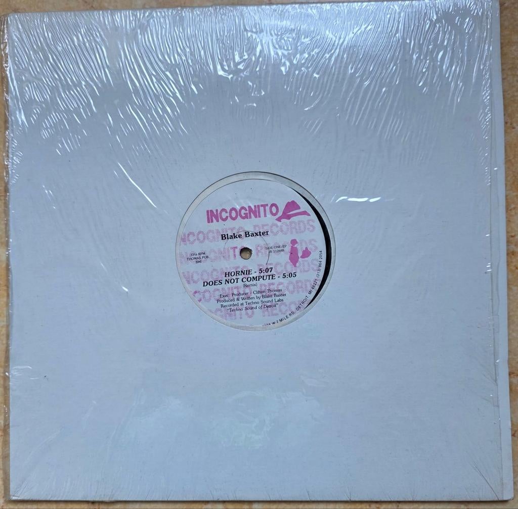 BLAKE BAXTER (THE PRINCE OF TECHNO) US-pressing 12-inch, Verzenden, Zo goed als nieuw, 12 inch