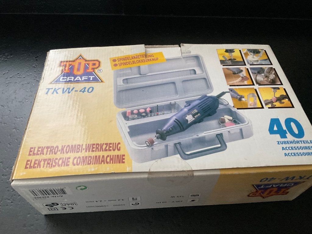 Topcraft TKW-40, elektrische combi slijpmachine., Ophalen of Verzenden, Gebruikt