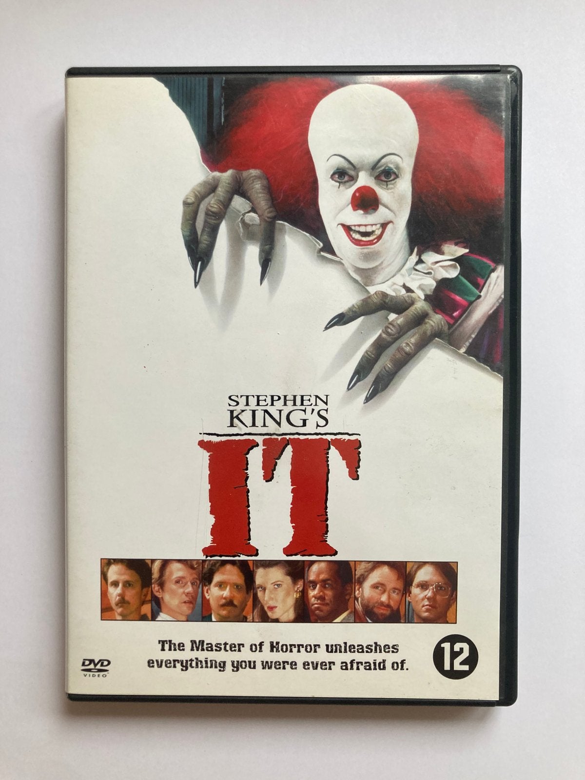 IT, 1990 / DVD / Stephen King / Tommy Lee Wallace, Vanaf 16 jaar, Ophalen of Verzenden, Zo goed als nieuw, Spoken en Geesten