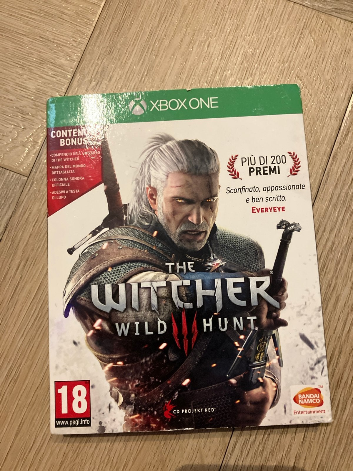 The Witcher 3: Wild Hunt - Xbox One (Inclusief Soundtrack), Vanaf 18 jaar, 1 speler, Ophalen of Verzenden, Zo goed als nieuw