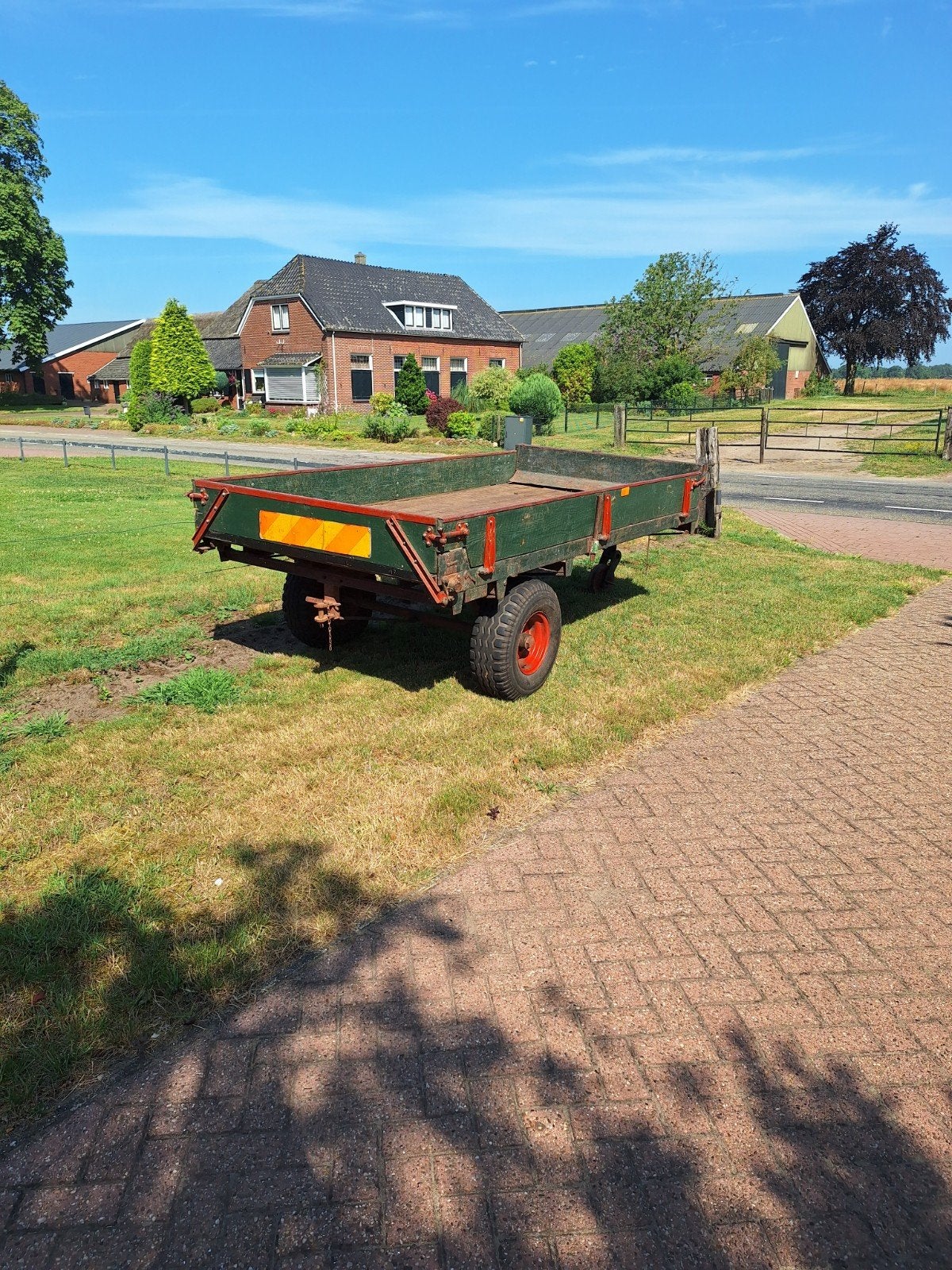 Enkel assige wagen., Ophalen, Gebruikt