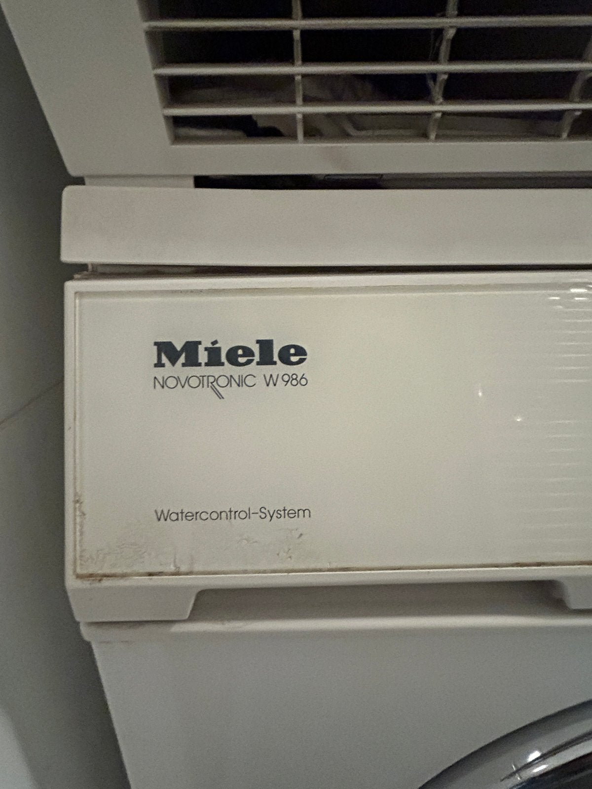 Miele Novotronic W986 Wasmachine - Goede staat, Ophalen, Gebruikt, Voorlader, 85 tot 90 cm