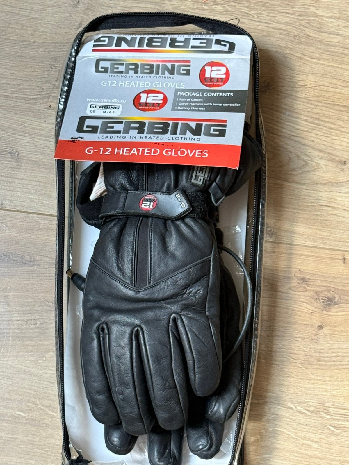 Gerbing verwarmde motorhandschoenen maat M, Motoren, Kleding | Motorkleding, Ophalen of Verzenden, Tweedehands, Handschoenen