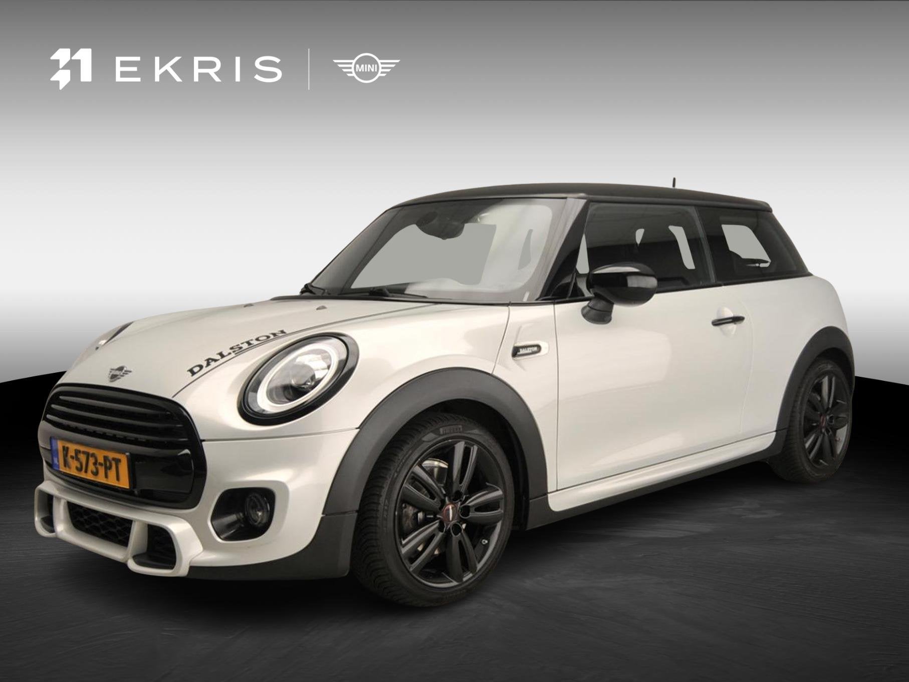 MINI 3 deurs Cooper JCW Pakket / Sportstoelen / Stoelverwarm, Auto's, Voorwielaandrijving, Gebruikt, 4 stoelen, Origineel Nederlands
