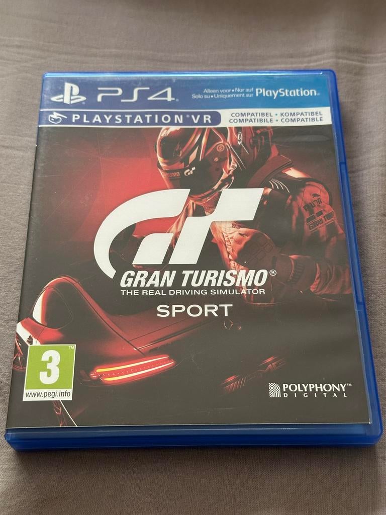 Gran Turismo Sport PS4, Spelcomputers en Games, Games | Sony PlayStation 4, Online, 1 speler, Racen en Vliegen, Virtual Reality
