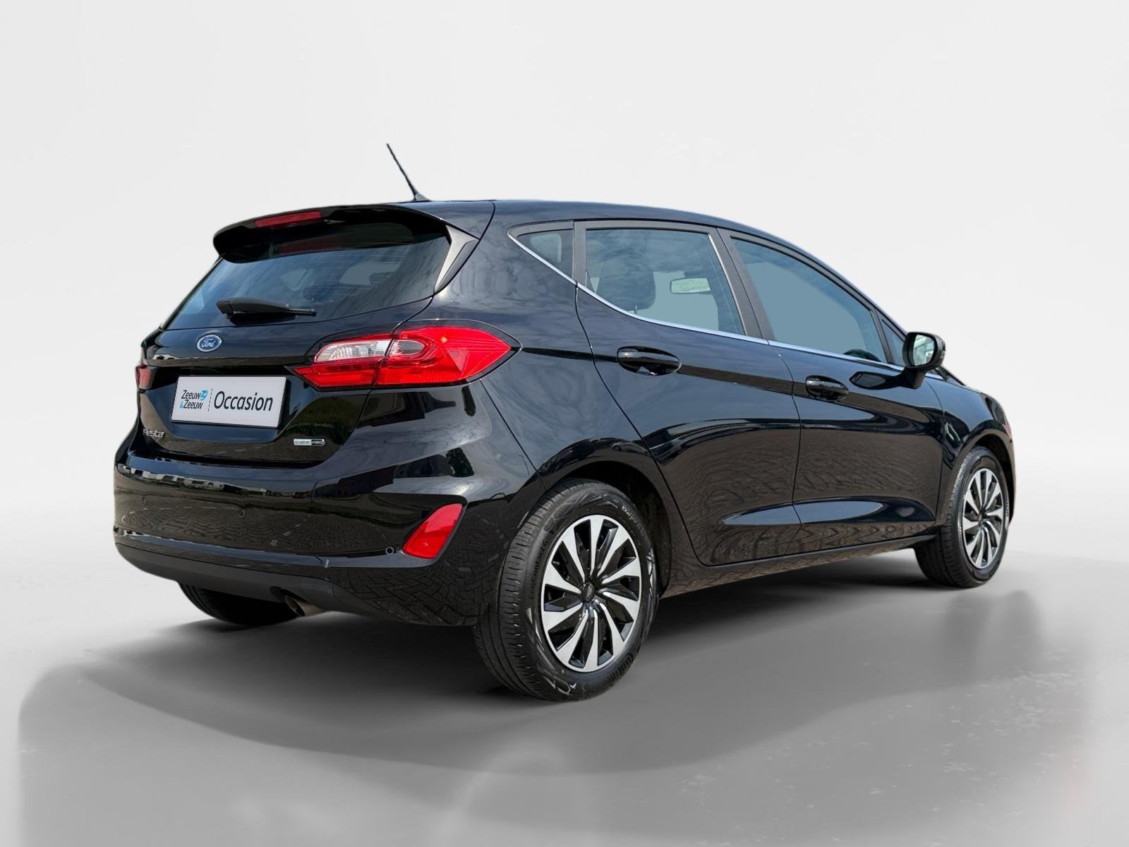 Ford Fiesta 1.0 EcoBoost Hybrid Titanium | Dealer onderhoude, Auto's, Ford, 12 maanden, Gebruikt, Origineel Nederlands, Handgeschakeld