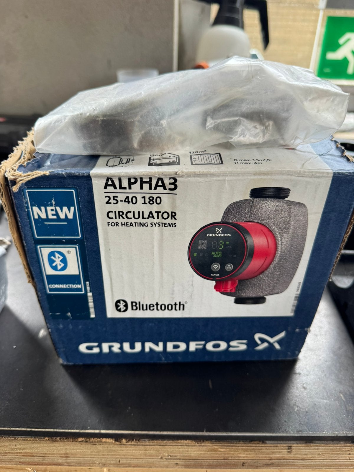 Grundfos alpha 3 circulatie pomp, Doe-het-zelf en Verbouw, Verwarming en Radiatoren, Minder dan 30 cm, Overige typen, Nieuw, Minder dan 60 cm