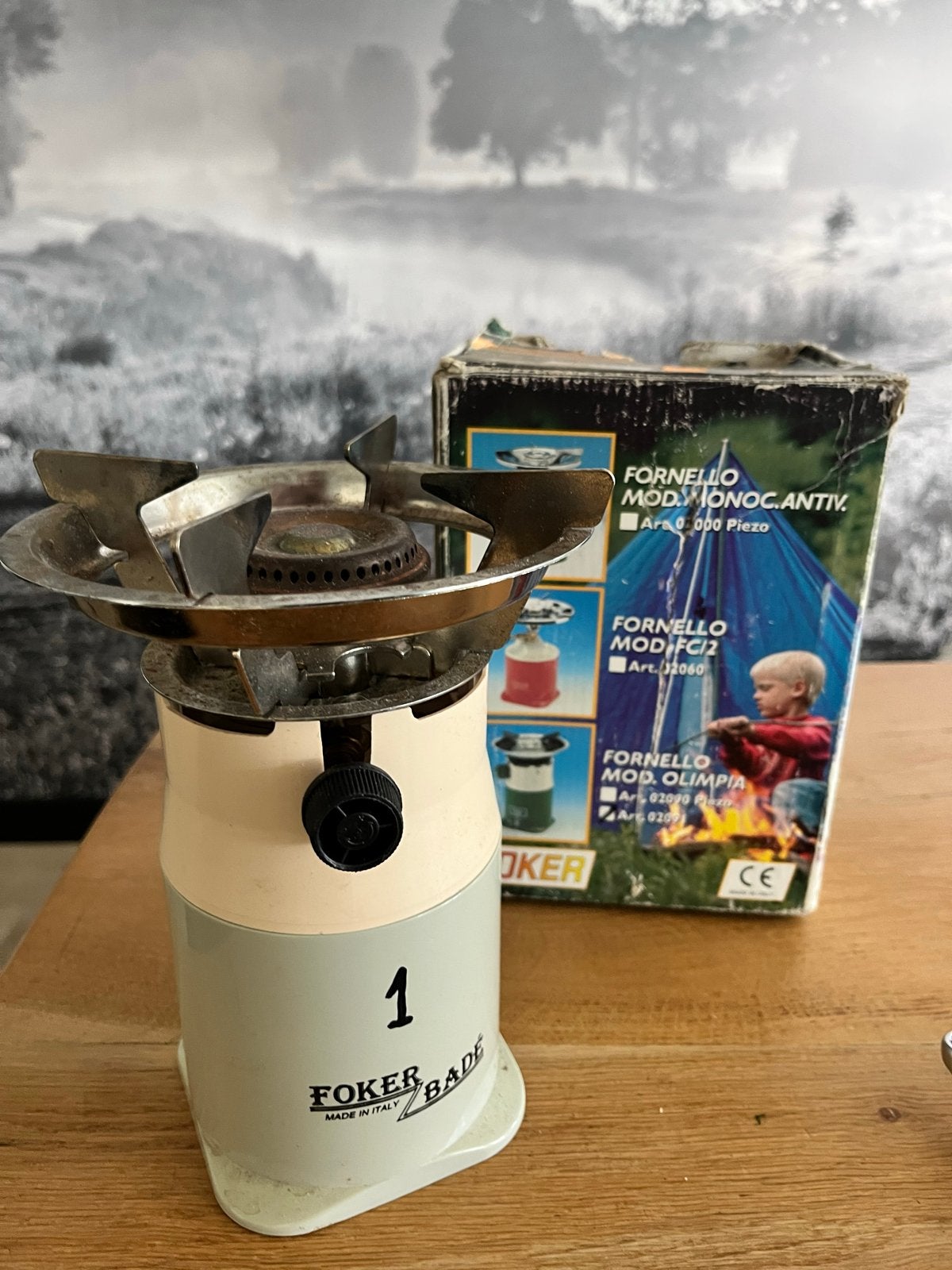 Degelijke Foker gaspitje - Niet nieuw, wel betrouwbaar, Ophalen of Verzenden, Gebruikt