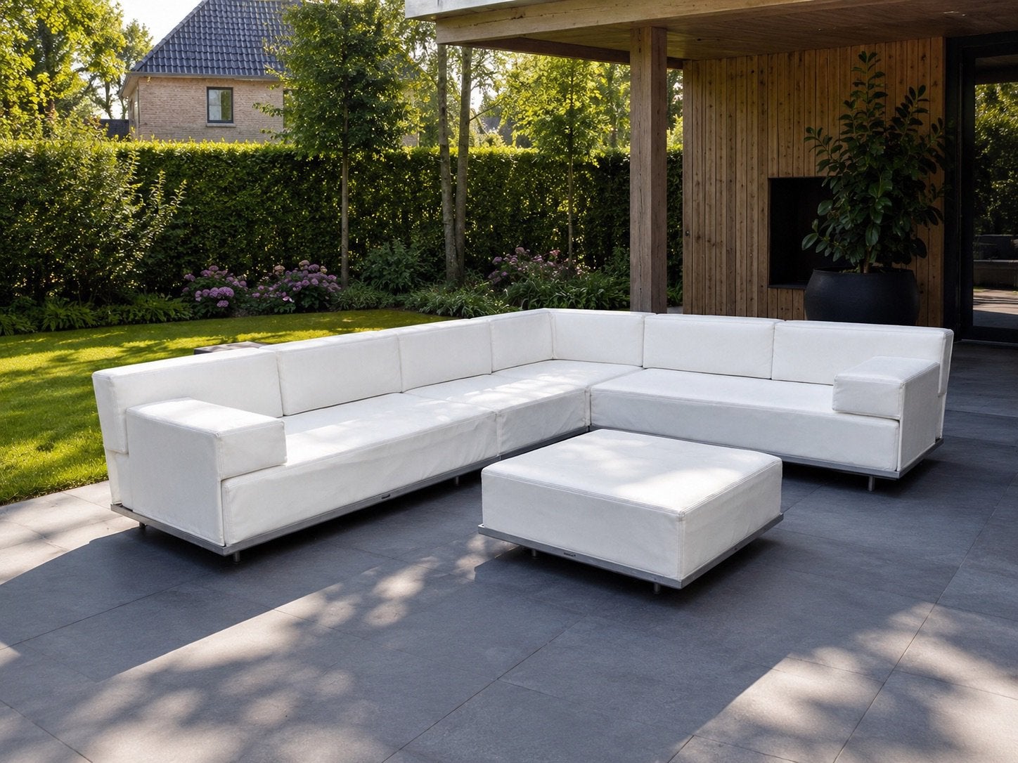 Royal Botania Lazy Loungeset Tuinset, Ophalen, Zo goed als nieuw, Hocker