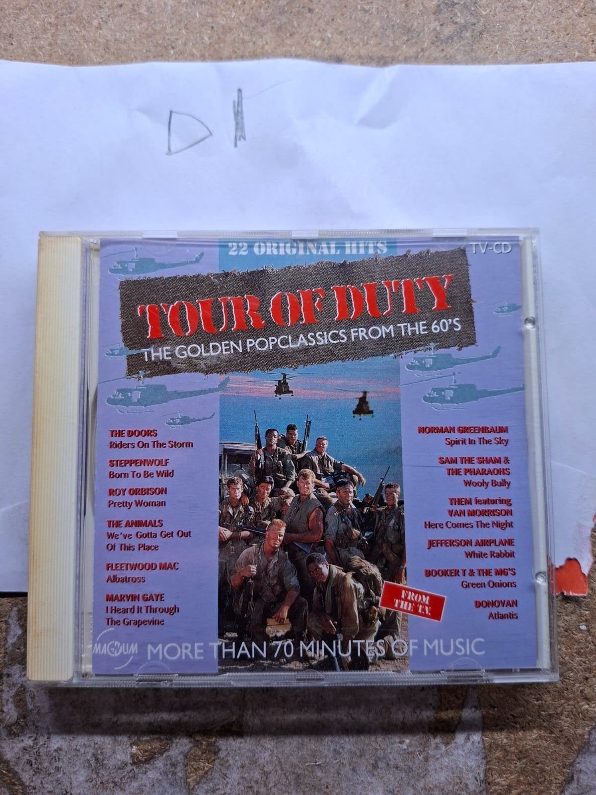Tour of Duty: The Golden Popclassics from the 60's CD, Gebruikt, Pop, Ophalen of Verzenden, Verzamelalbum