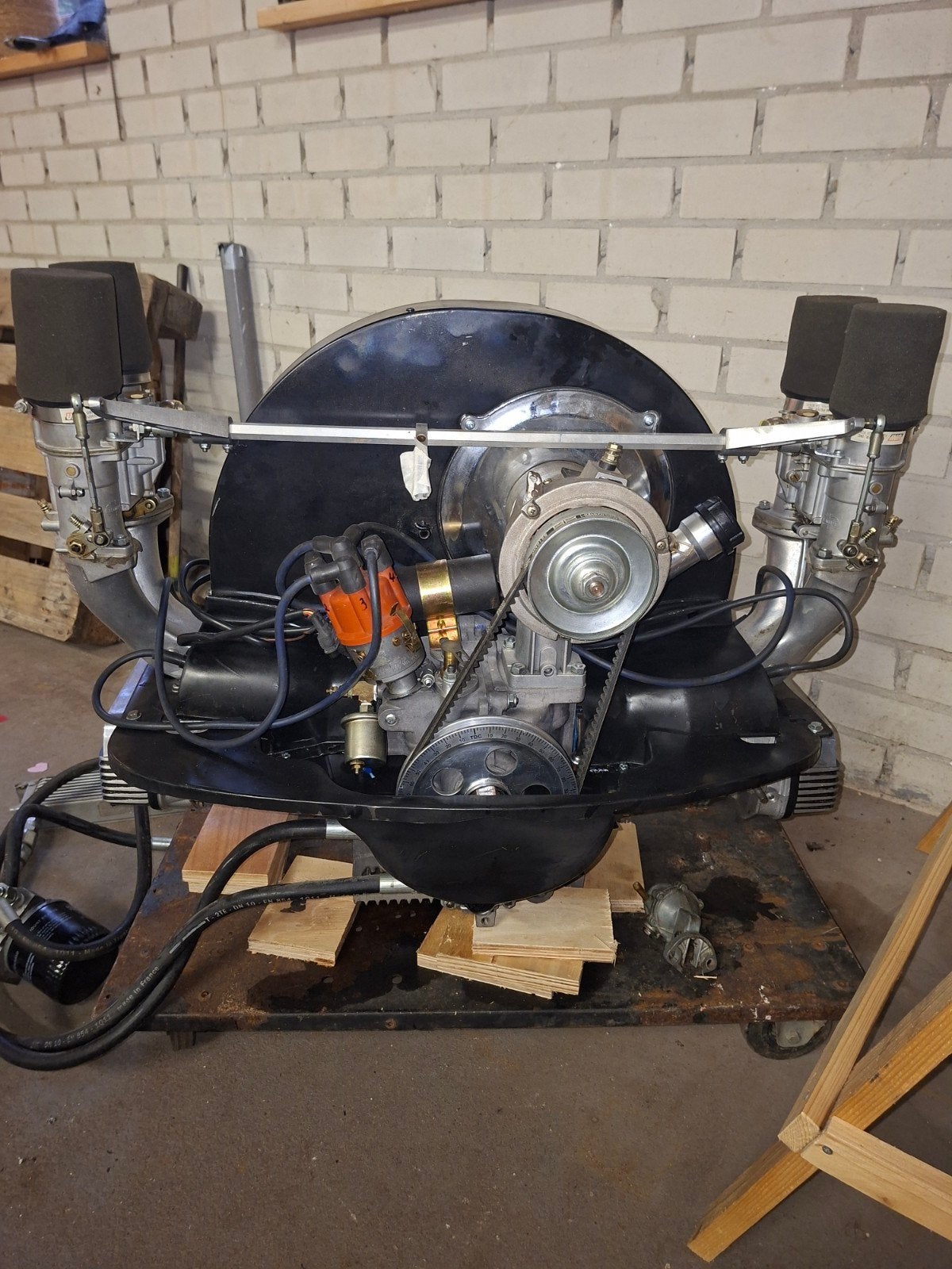2.4 liter type 1 motor met versnellingsbak vw kever T1 T2, Ophalen, Volkswagen