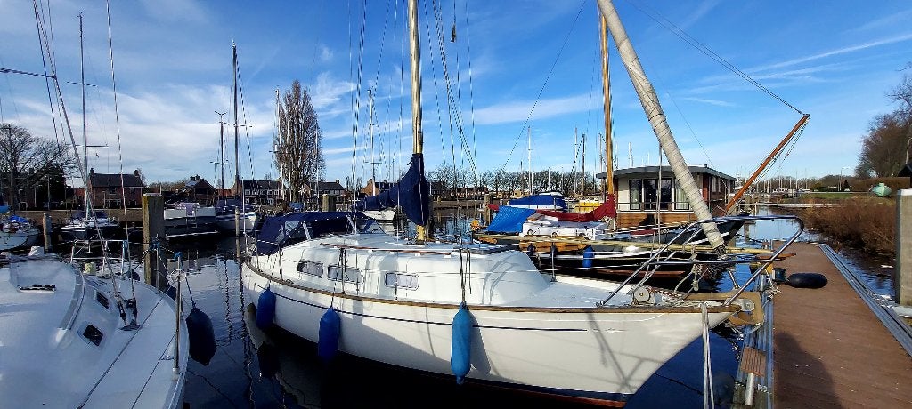NAB ​32 zeilboot te koop - Inruil camper mogelijk, Gebruikt, 1.90 meter, Binnenboordmotor, Composieten