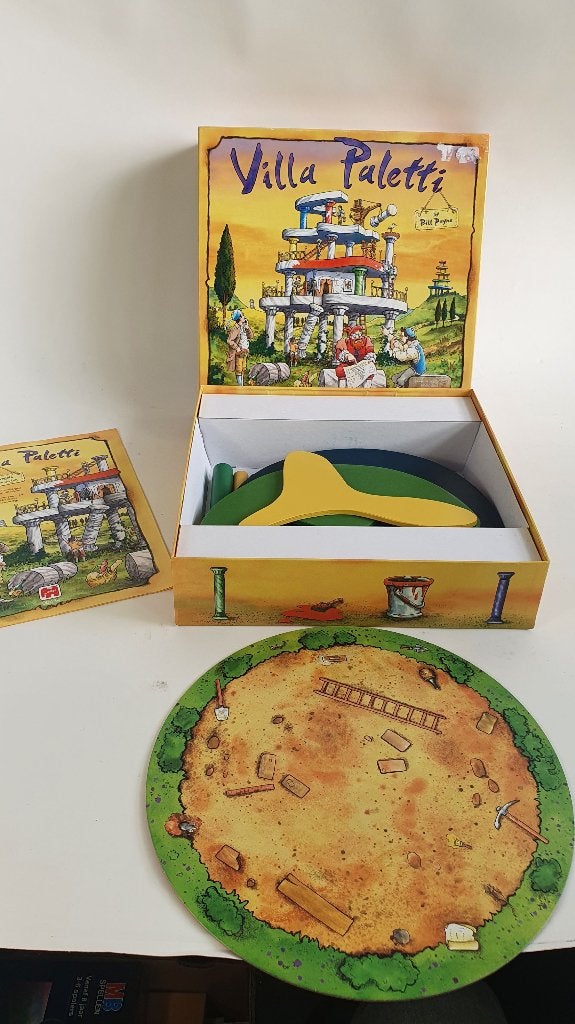Villa Paletti, Jumbo, superleuk bouwspel. Als nieuw. 8A13, Tweedehands verkoop, Tweedehands verkoop, Gebruikt, Ophalen of Verzenden