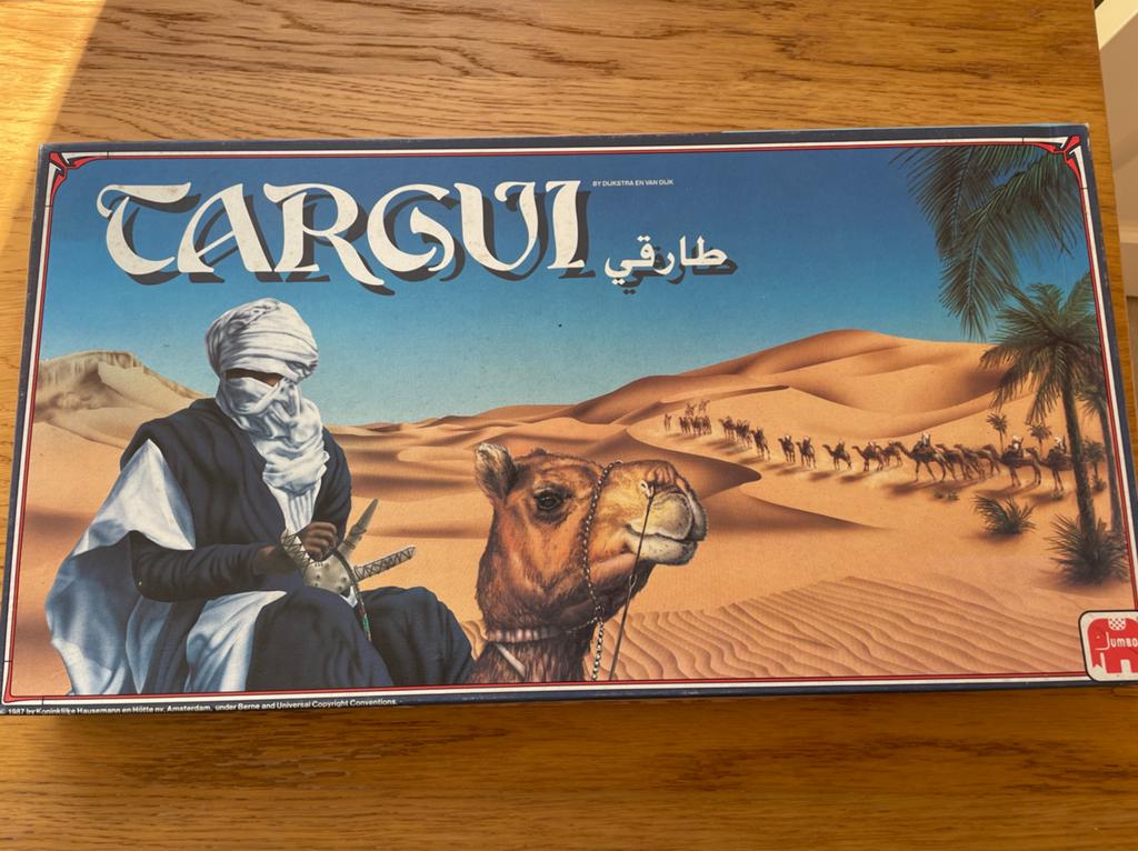 Targui, Hobby en Vrije tijd, Gezelschapsspellen | Bordspellen, Een of twee spelers, Ophalen of Verzenden, Gebruikt