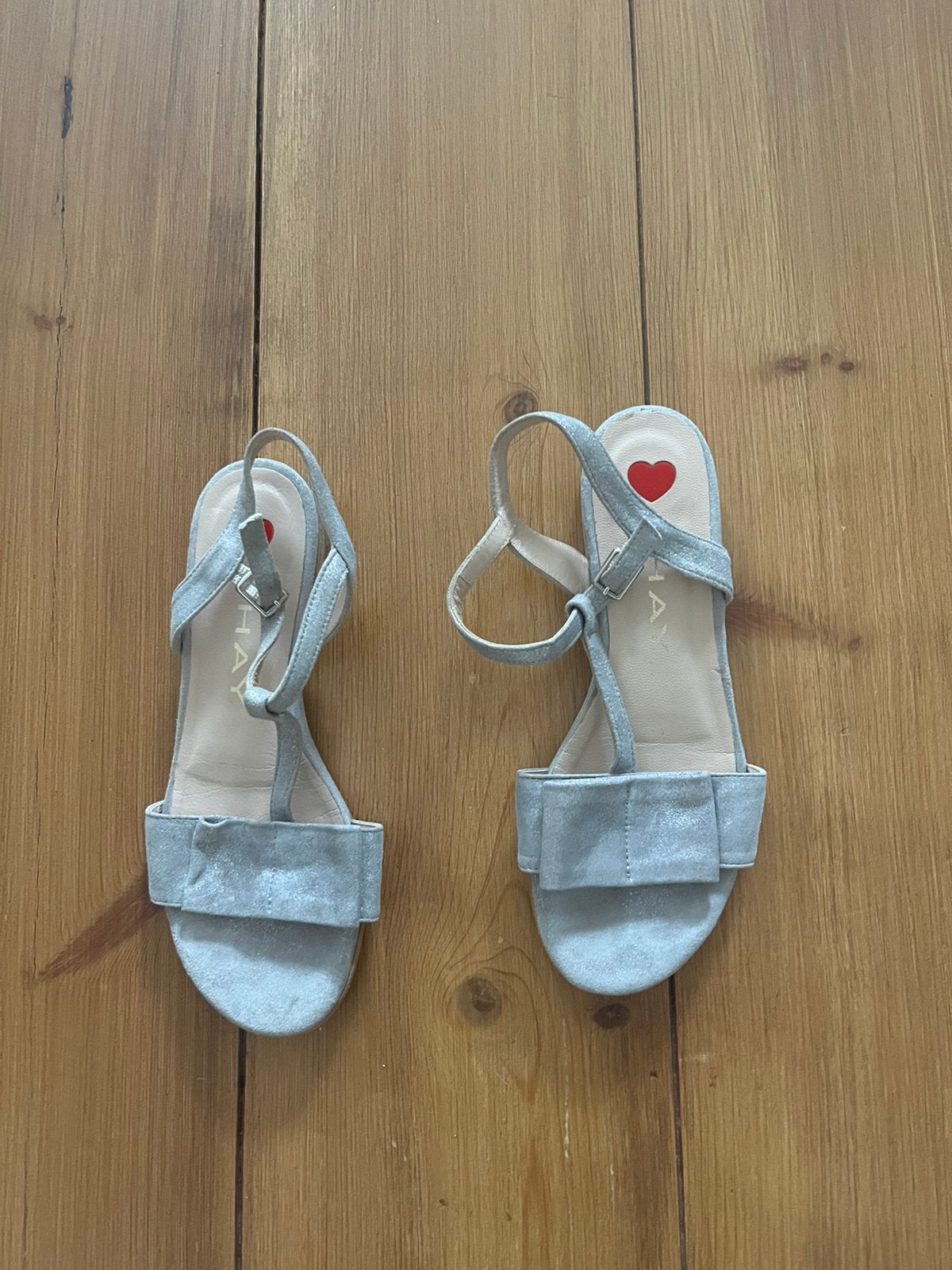 Leuke zilvergrijze sandalen, JHAY, 37,5, Verzenden, Grijs, Sandalen of Muiltjes