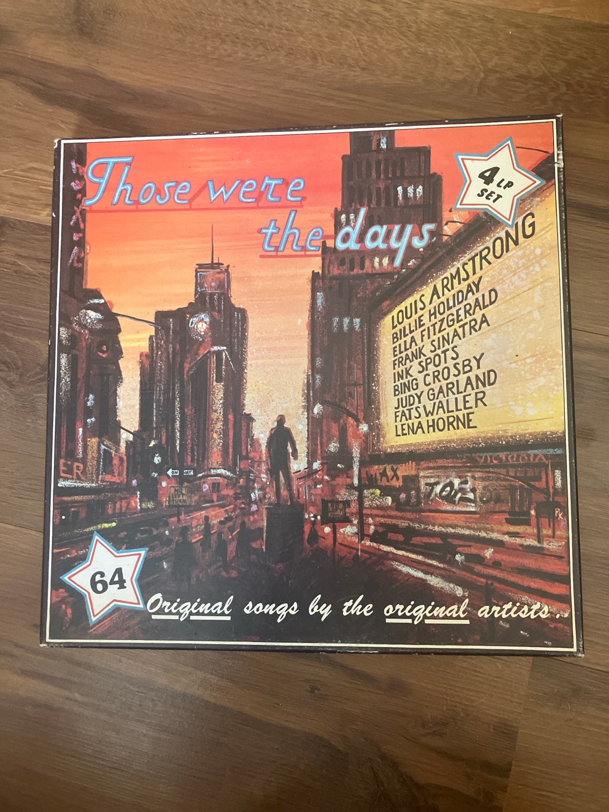 Those Were The Days - 4 LP Set met Jazz & Blues Legendes, Boxset, Ophalen of Verzenden, Gebruikt, 12 inch