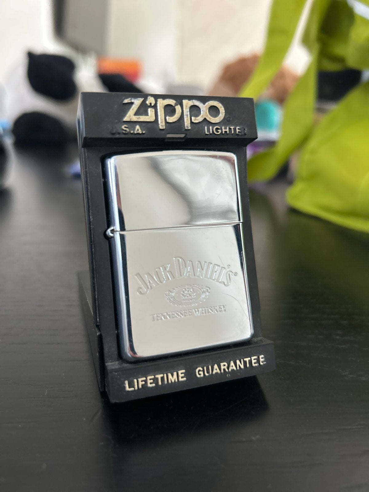 Zippo aansteker Jack Daniel's, Ophalen of Verzenden, Gebruikt, Aansteker