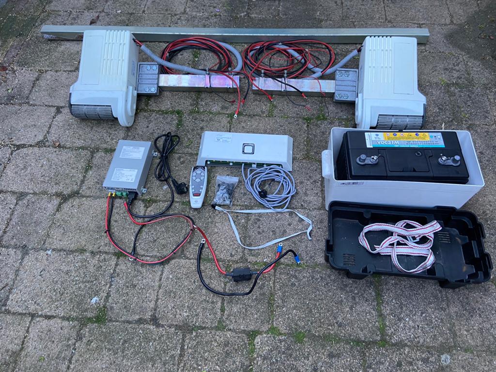 Reich Easy Driver 2.3 volautomaat mover COMPLETE SET! 2300KG, Caravans en Kamperen, Caravan accessoires, Ophalen, Zo goed als nieuw