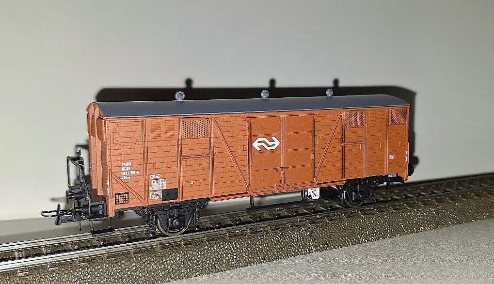 Artitec 20.165.02 - 4-deurs goederenwagen van de NS in ovp, Overige merken, Gelijkstroom, Ophalen of Verzenden, NS