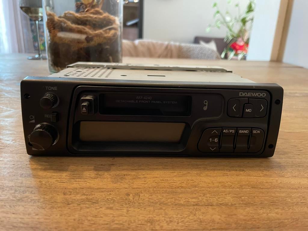 Daewoo auto radio 1 din, Ophalen of Verzenden, Zo goed als nieuw