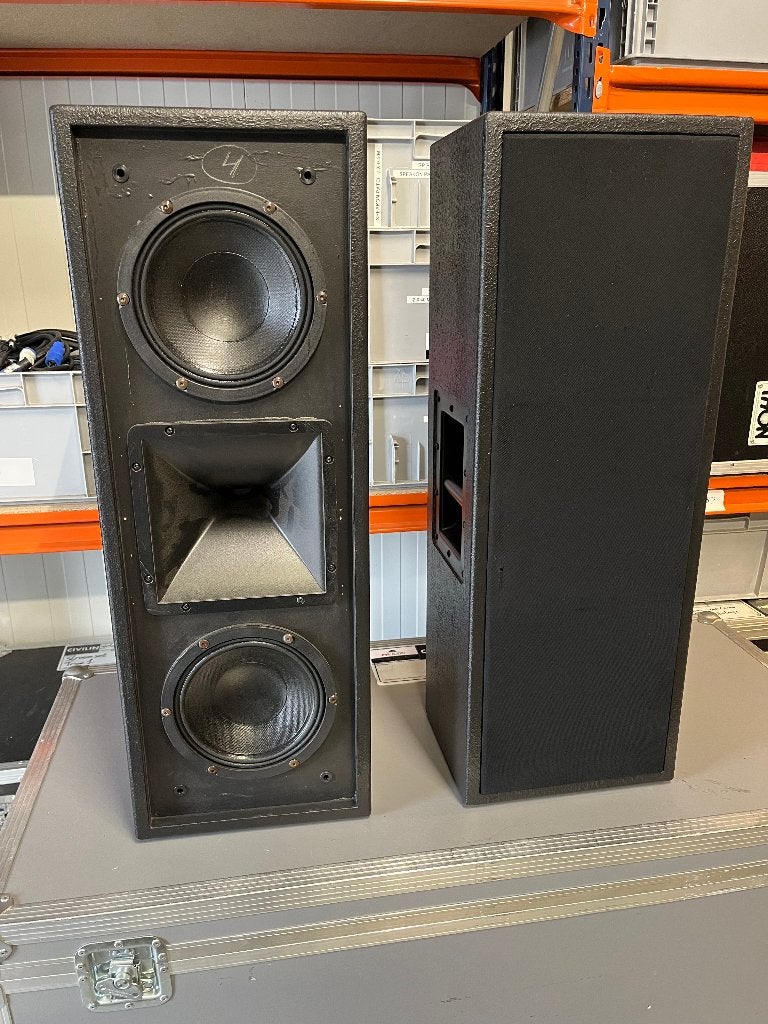 Set van 4 stuks D'Appolito luidsprekers 2x 8" 18sound, Ophalen, Zo goed als nieuw, Audio