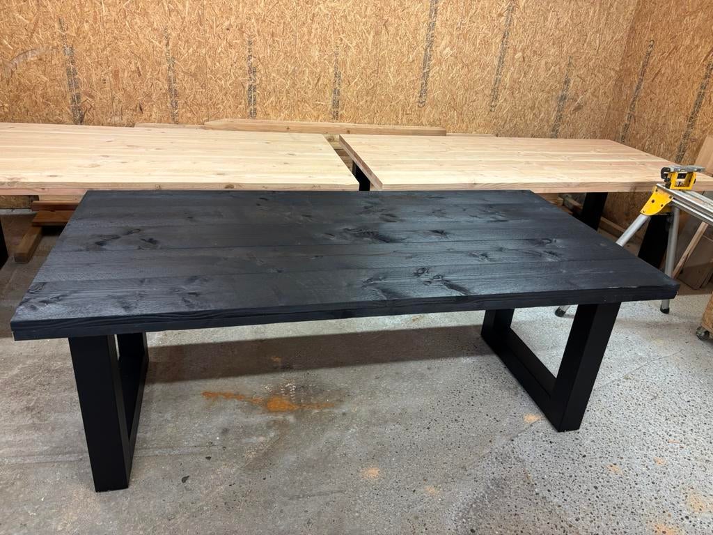 Douglas tafels, 200 cm of meer, Zo goed als nieuw, Rechthoekig, 50 tot 100 cm