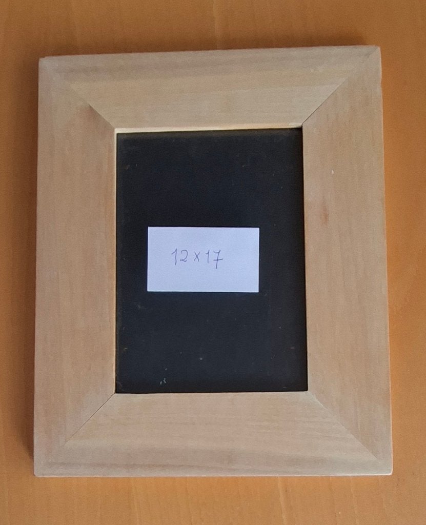 fotolijst, Bruin, 12 cm, Ophalen of Verzenden, Zo goed als nieuw