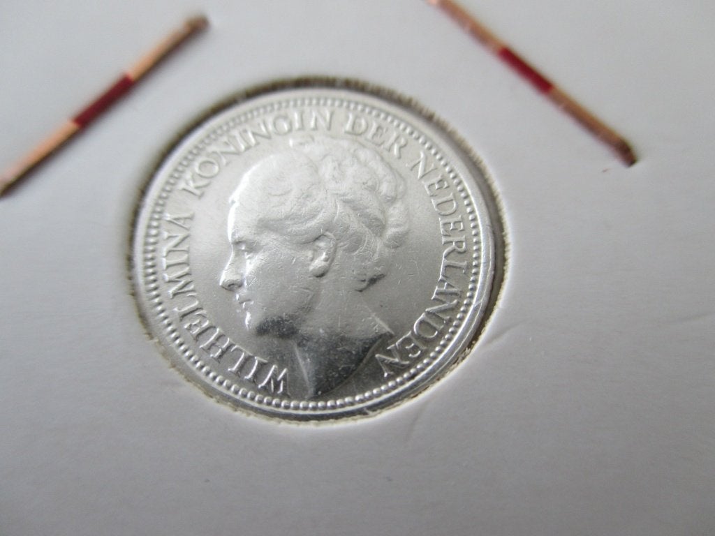 Dubbeltje 1941, Zilver, Ophalen of Verzenden, 10 cent, Koningin Wilhelmina